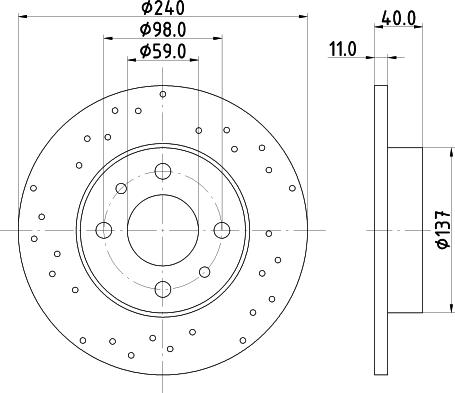 Pagid 56160 - Kočioni disk www.molydon.hr