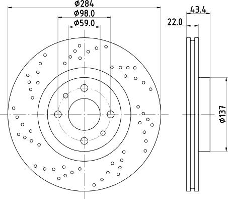 Pagid 56161 - Kočioni disk www.molydon.hr