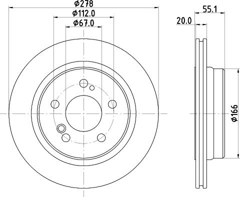 Pagid 56297 - Kočioni disk www.molydon.hr