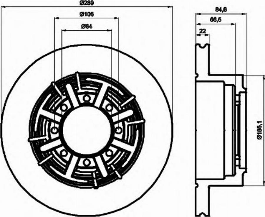 Pagid 50940PRO - Kočioni disk www.molydon.hr