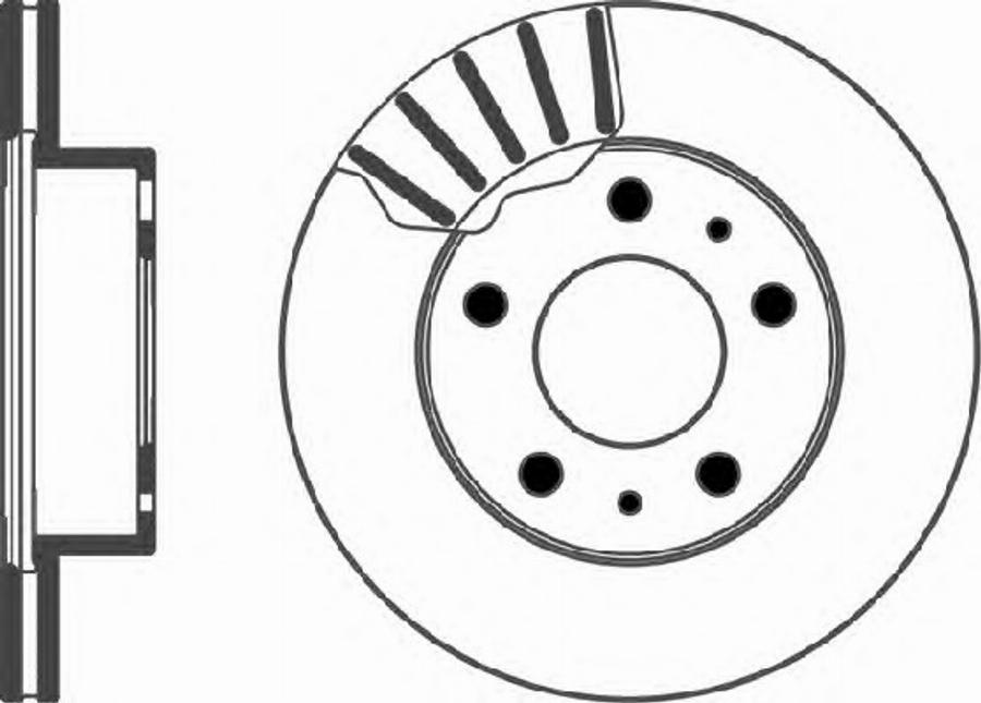 Pagid 50917PRO - Kočioni disk www.molydon.hr