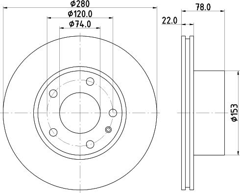 Pagid 50419 - Kočioni disk www.molydon.hr