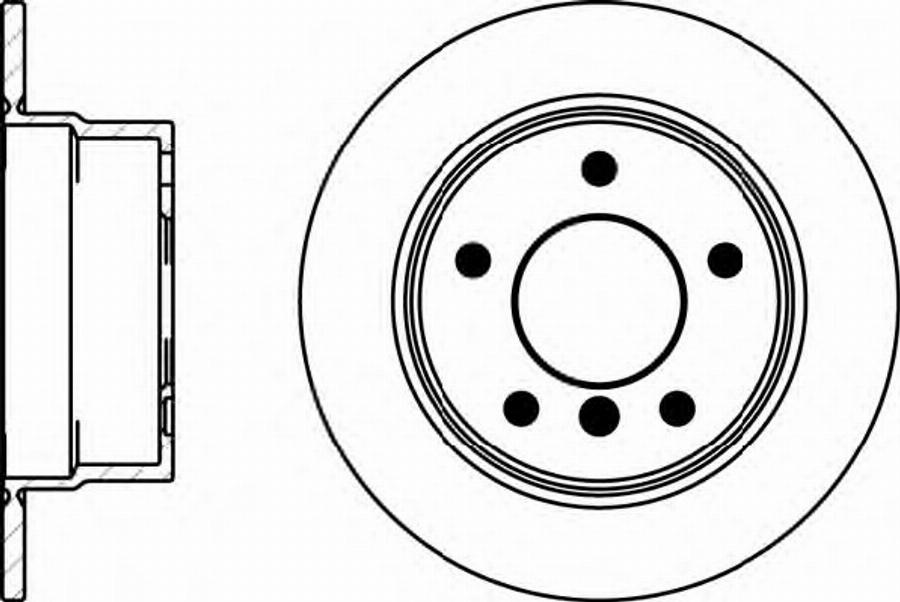 Pagid 50433PRO - Kočioni disk www.molydon.hr