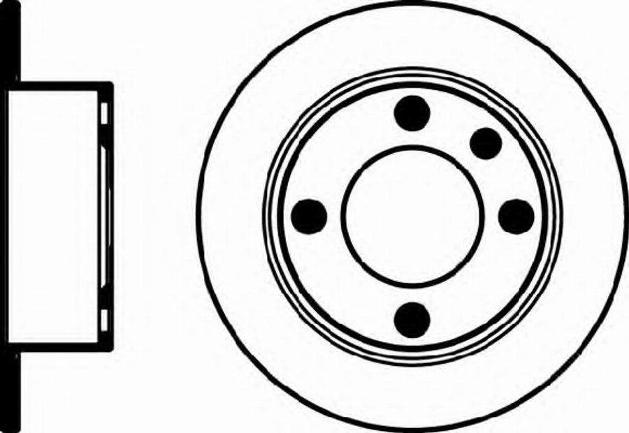 Pagid 50614PRO - Kočioni disk www.molydon.hr