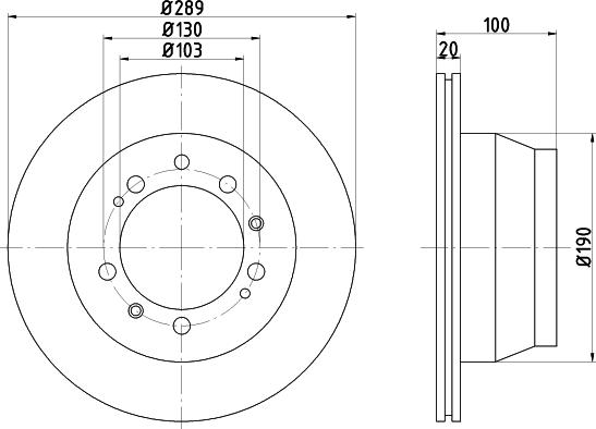 Pagid 50399 - Kočioni disk www.molydon.hr