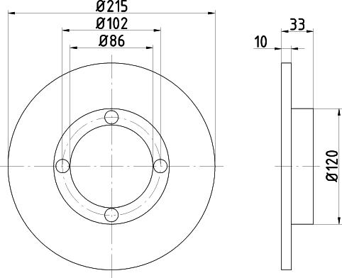 Pagid 50292 - Kočioni disk www.molydon.hr