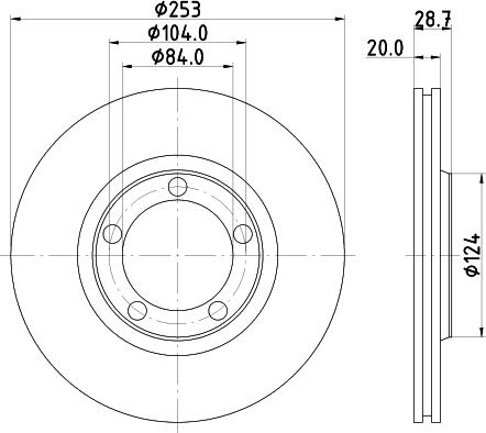 Pagid 50243 - Kočioni disk www.molydon.hr