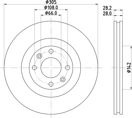 Pagid 50258 - Kočioni disk www.molydon.hr