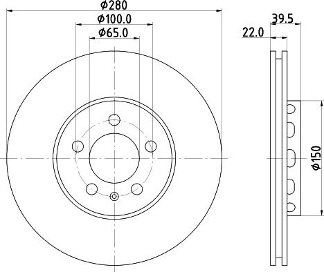 Pagid 50201 - Kočioni disk www.molydon.hr