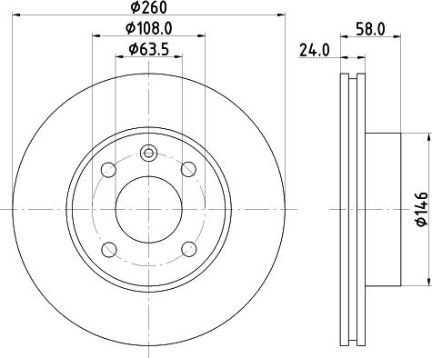 Pagid 51022 - Kočioni disk www.molydon.hr