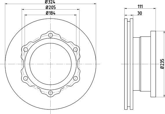 Pagid 58262 - Kočioni disk www.molydon.hr