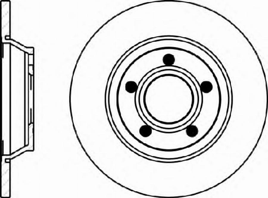 Pagid 53929PRO - Kočioni disk www.molydon.hr