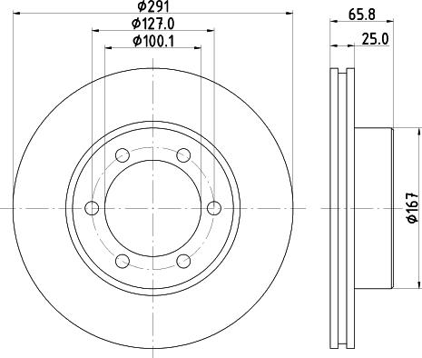 Pagid 53633 - Kočioni disk www.molydon.hr