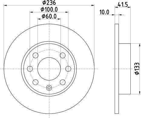 Pagid 52403 - Kočioni disk www.molydon.hr