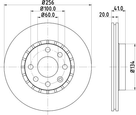 Pagid 52417 - Kočioni disk www.molydon.hr