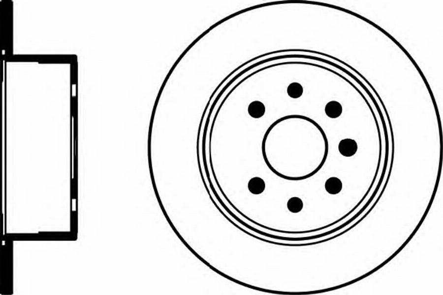 Pagid 52427PRO - Kočioni disk www.molydon.hr