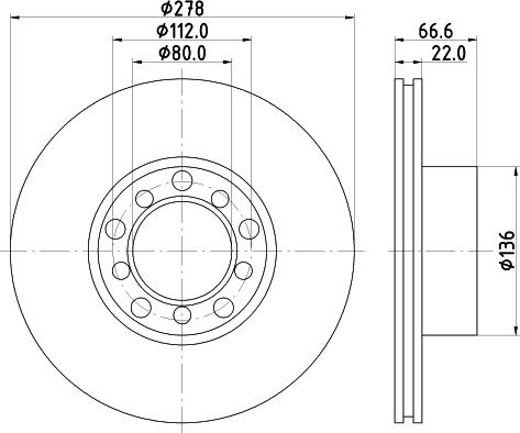 Pagid 52114 - Kočioni disk www.molydon.hr