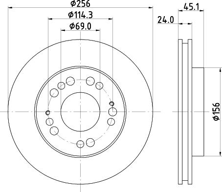 Pagid 52214 - Kočioni disk www.molydon.hr