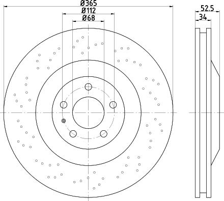 Pagid 65005 - Kočioni disk www.molydon.hr