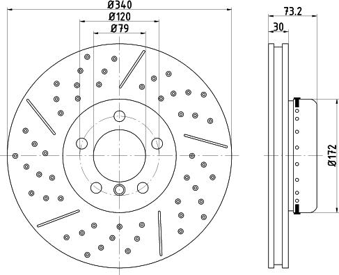 Pagid 65145 - Kočioni disk www.molydon.hr