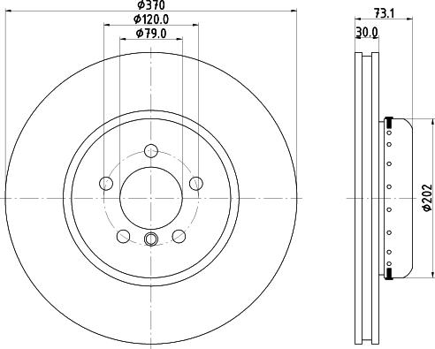 Pagid 65146 - Kočioni disk www.molydon.hr