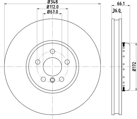 Pagid 65178 - Kočioni disk www.molydon.hr