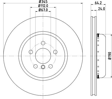 Pagid 65177 - Kočioni disk www.molydon.hr