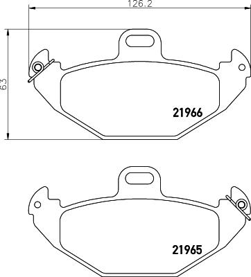 Pagid T9097 - Komplet Pločica, disk-kočnica www.molydon.hr