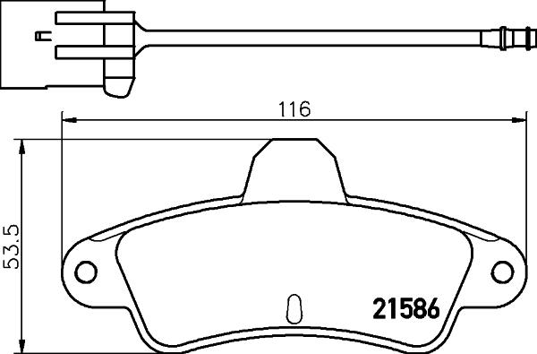 Pagid T9026 - Komplet Pločica, disk-kočnica www.molydon.hr