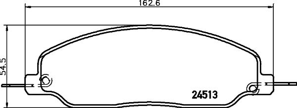 Pagid T1674 - Komplet Pločica, disk-kočnica www.molydon.hr