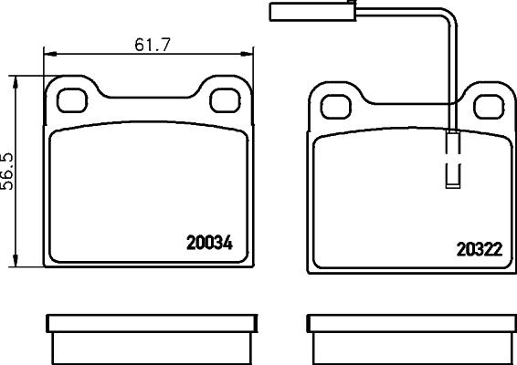 Pagid T1060 - Komplet Pločica, disk-kočnica www.molydon.hr