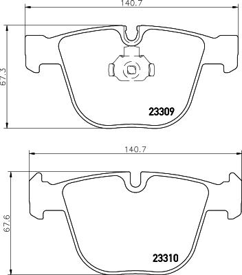 Pagid T1293 - Komplet Pločica, disk-kočnica www.molydon.hr