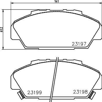 Pagid T3070 - Komplet Pločica, disk-kočnica www.molydon.hr