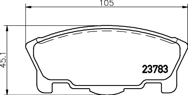 Pagid T3128 - Komplet Pločica, disk-kočnica www.molydon.hr