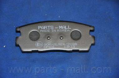 Parts-Mall PKC-E21 - Komplet Pločica, disk-kočnica www.molydon.hr