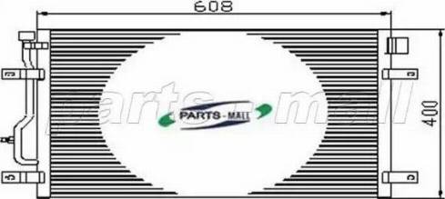 Parts-Mall PXNCT-006 - Kondenzator, klima-Uređaj www.molydon.hr