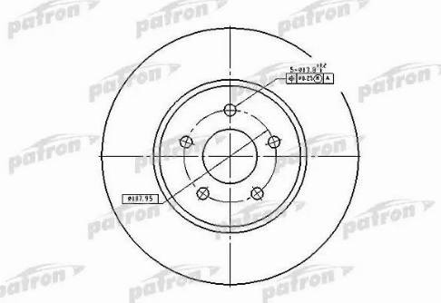 Patron PBD4147 - Kočioni disk www.molydon.hr