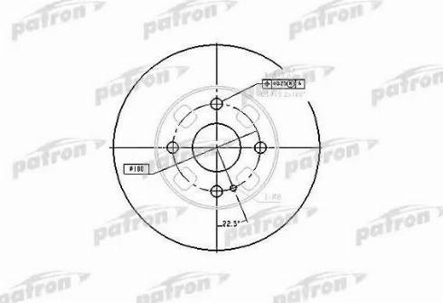 Patron PBD4120 - Kočioni disk www.molydon.hr