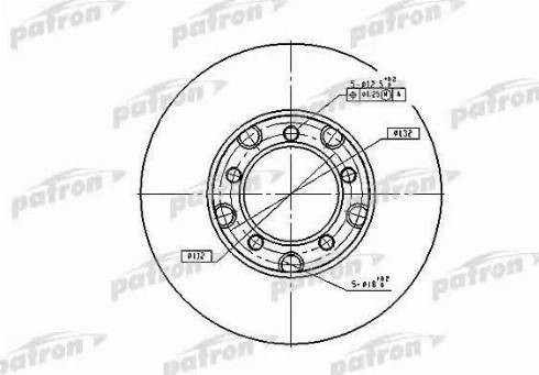 Patron PBD1577 - Kočioni disk www.molydon.hr