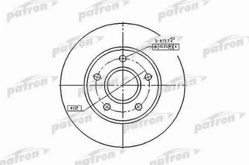 Patron PBD1647 - Kočioni disk www.molydon.hr