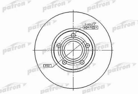 Patron PBD2651 - Kočioni disk www.molydon.hr