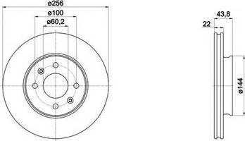 Patron PBD7022 - Kočioni disk www.molydon.hr