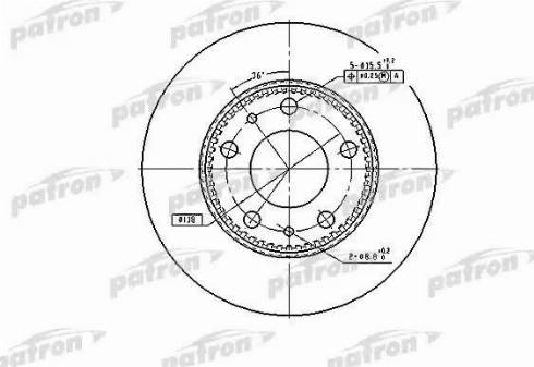 Patron PBD7300 - Kočioni disk www.molydon.hr