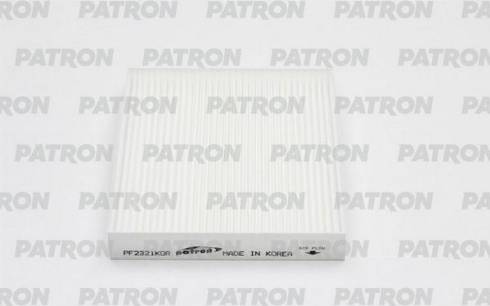 Patron PF2321KOR - Filter kabine www.molydon.hr