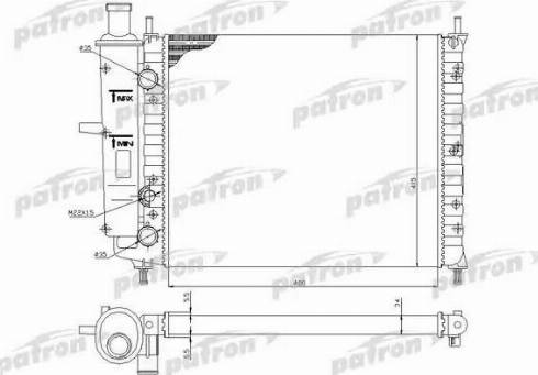 Patron PRS3057 - Hladnjak, hladjenje motora www.molydon.hr