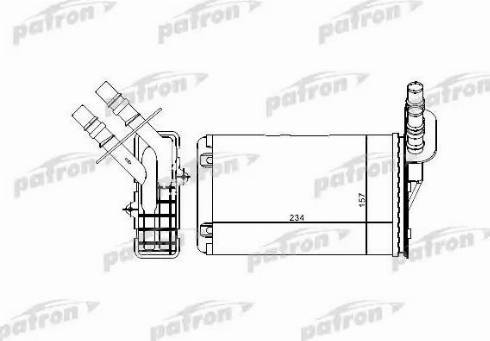 Patron PRS2071 - Izmjenjivač topline, grijanje unutrasnjeg prostora www.molydon.hr