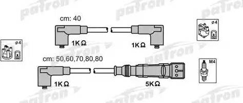 Patron PSCI1006 - Set kablova za paljenje www.molydon.hr