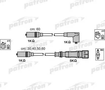 Patron PSCI1000 - Set kablova za paljenje www.molydon.hr