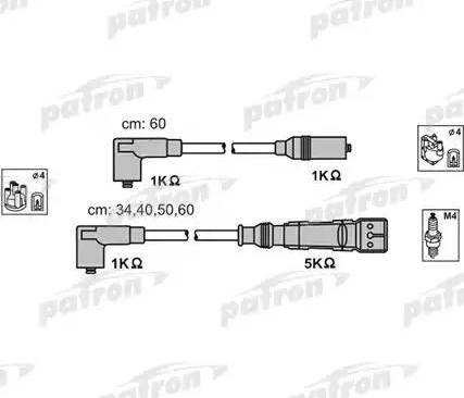 Patron PSCI1003 - Set kablova za paljenje www.molydon.hr