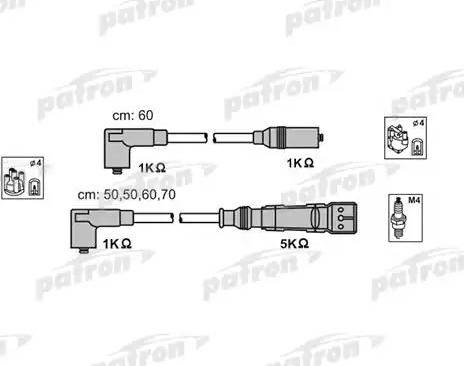 Patron PSCI1013 - Set kablova za paljenje www.molydon.hr